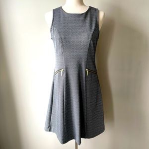 NWOT | Ann Taylor Factory | A Line Dress | Gray | Size 6 Petite